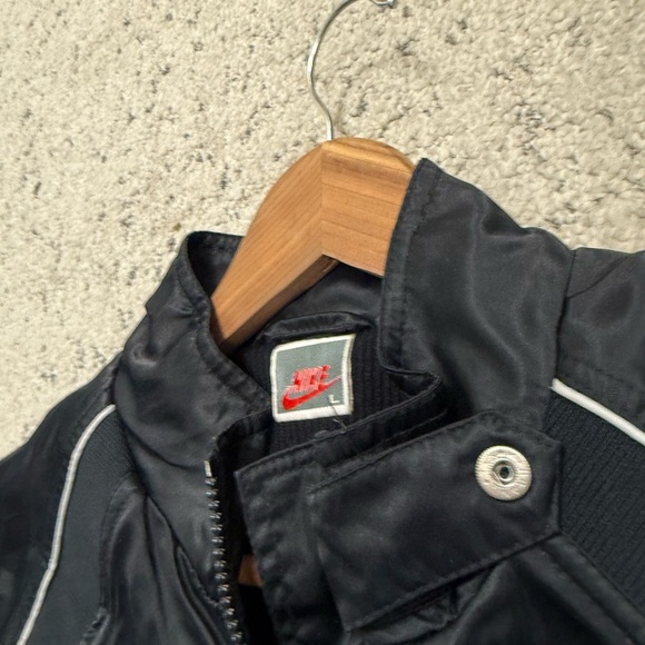 Nike vintage L SATIN ultra rare collectible EXC vintage cond “Athletics West” - Picture 15 of 15